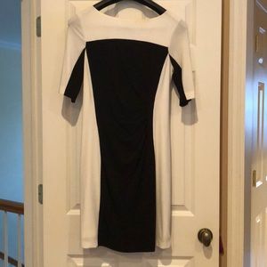 Gabby Skye back and white size 10 dress